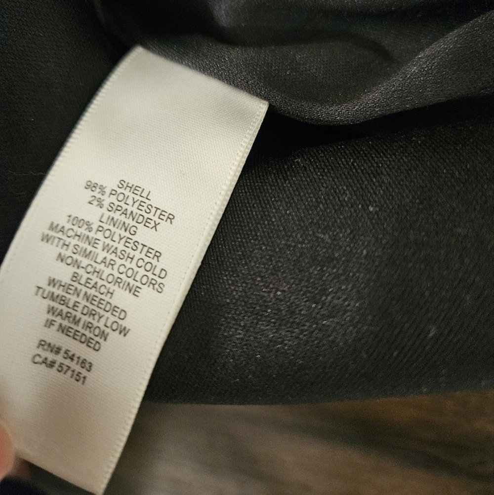 Eliza J Embroidered Black and White Floral Dress - Size 2 - Picture 16 of 16